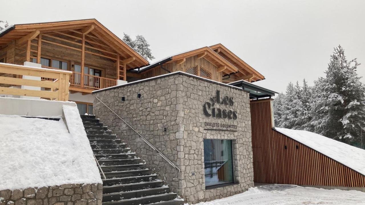 Les Ciases Chalets Dolomites San Vigilio Di Marebbe Esterno foto