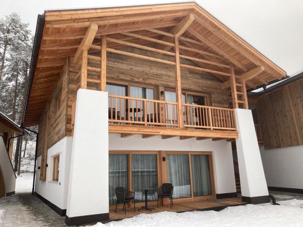 Les Ciases Chalets Dolomites San Vigilio Di Marebbe Esterno foto