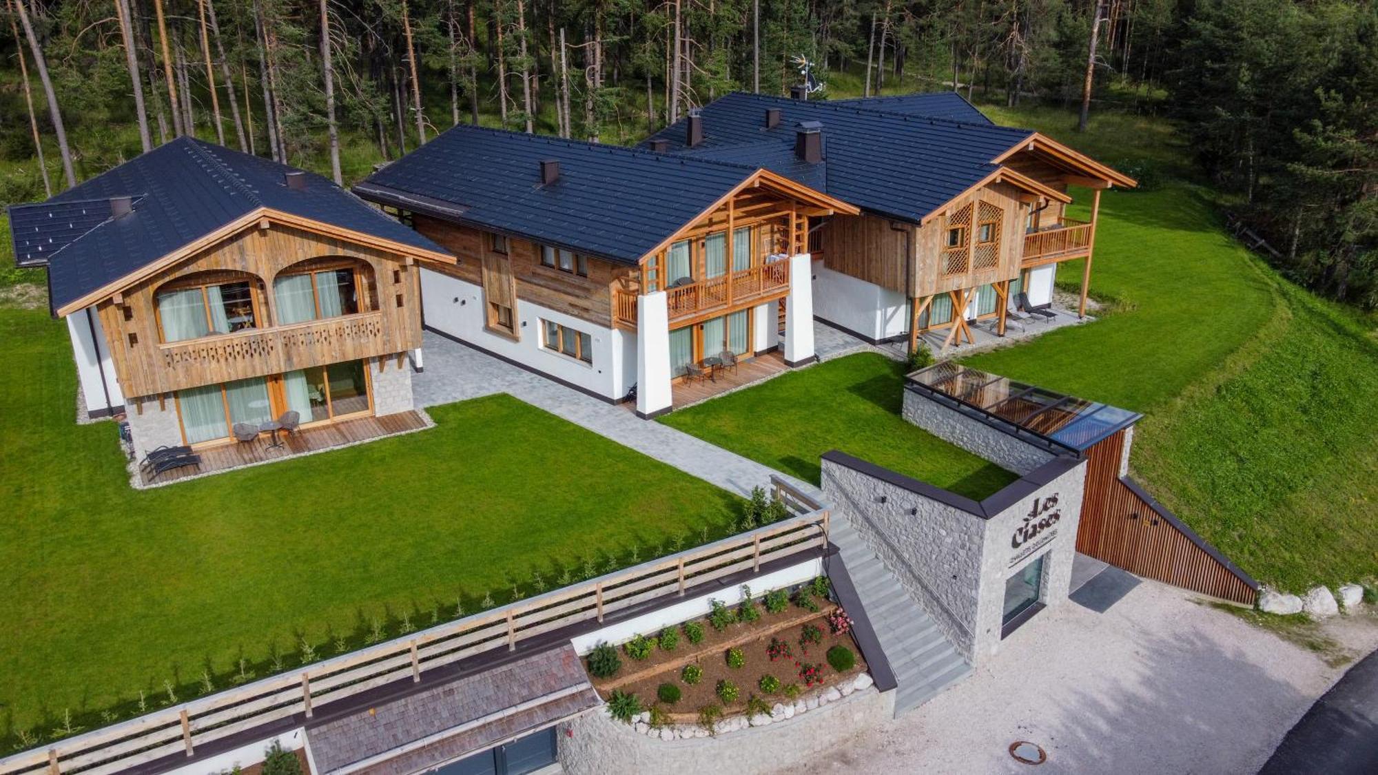 Les Ciases Chalets Dolomites San Vigilio Di Marebbe Esterno foto