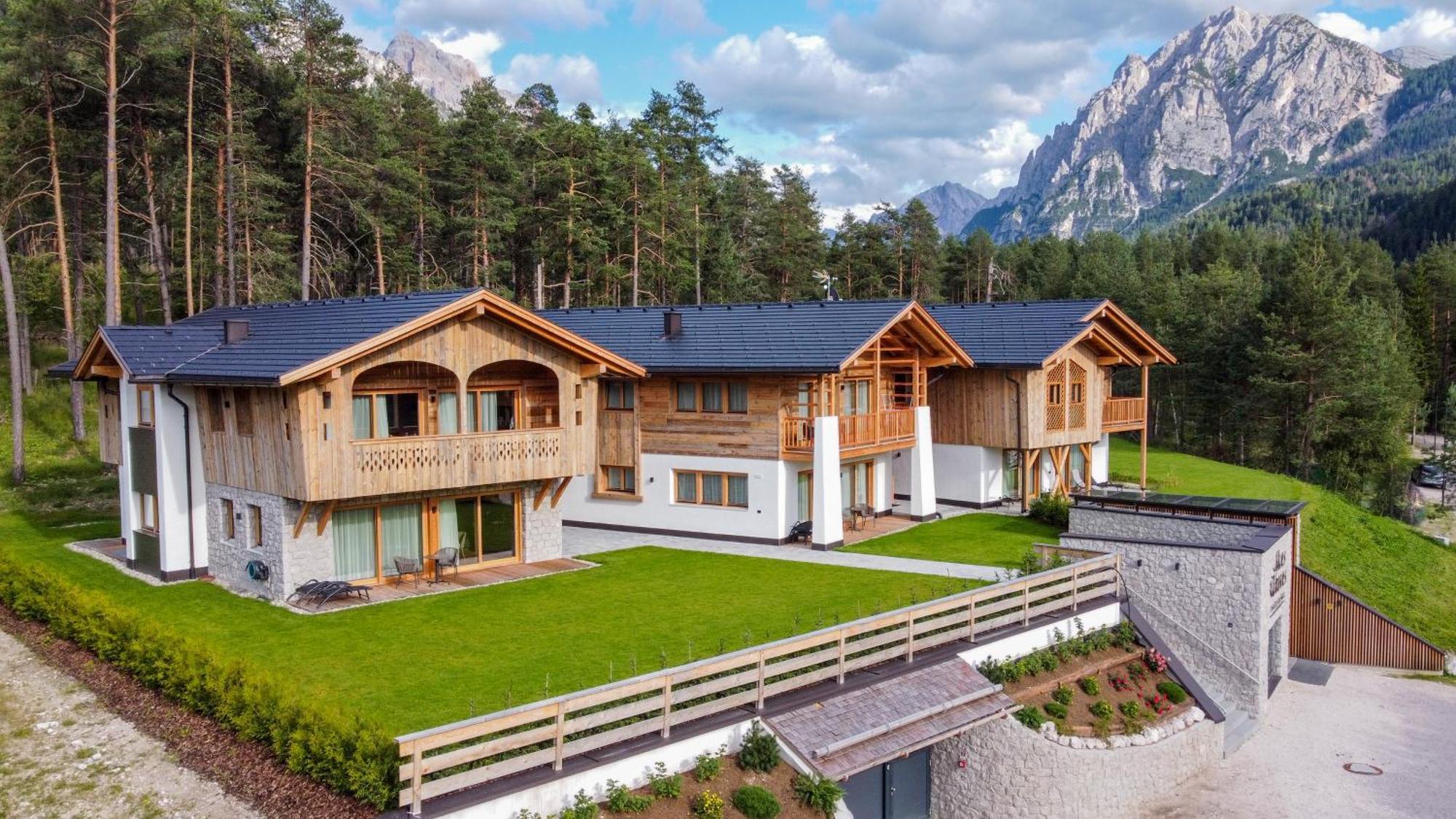 Les Ciases Chalets Dolomites San Vigilio Di Marebbe Esterno foto