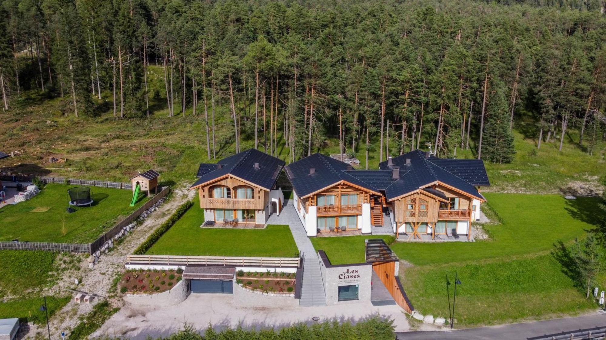Les Ciases Chalets Dolomites San Vigilio Di Marebbe Esterno foto
