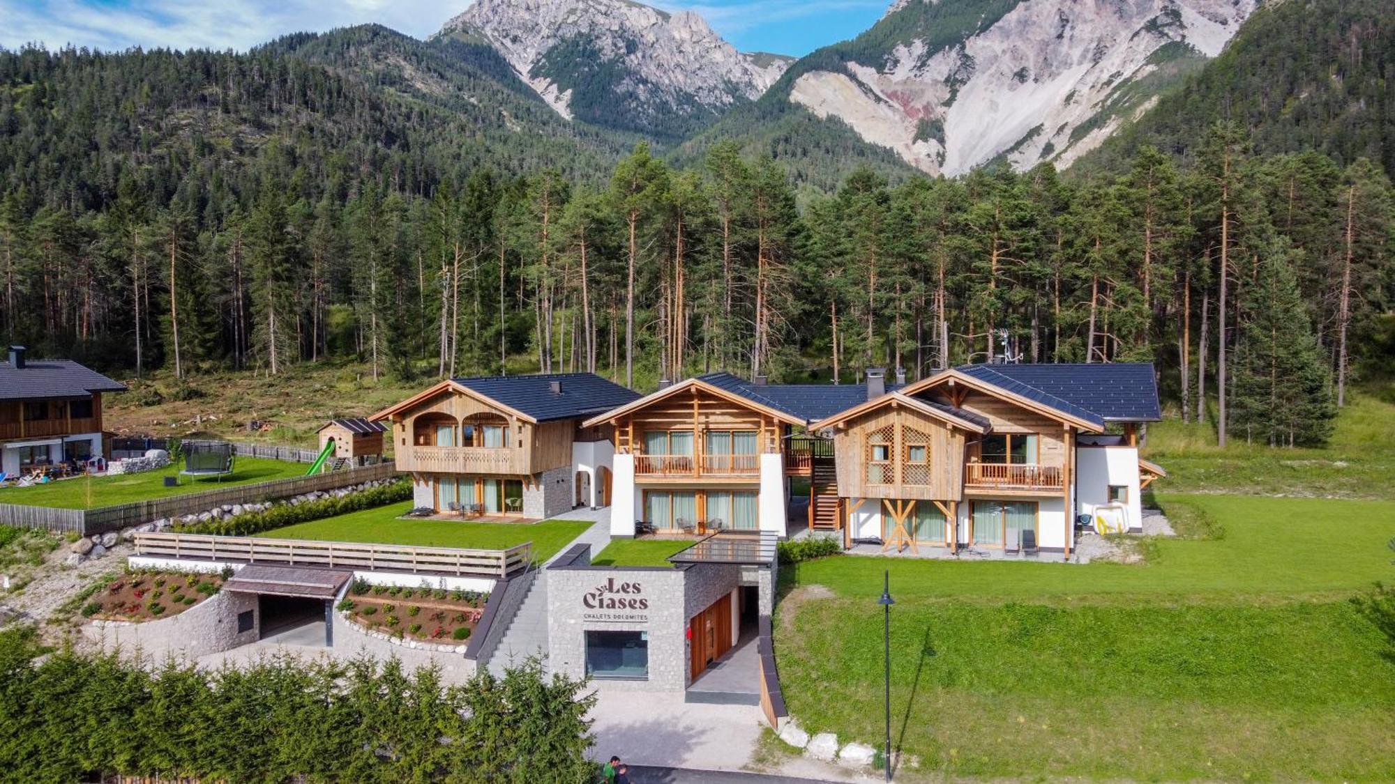 Les Ciases Chalets Dolomites San Vigilio Di Marebbe Esterno foto