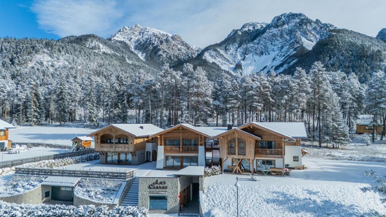 Les Ciases Chalets Dolomites San Vigilio Di Marebbe Esterno foto